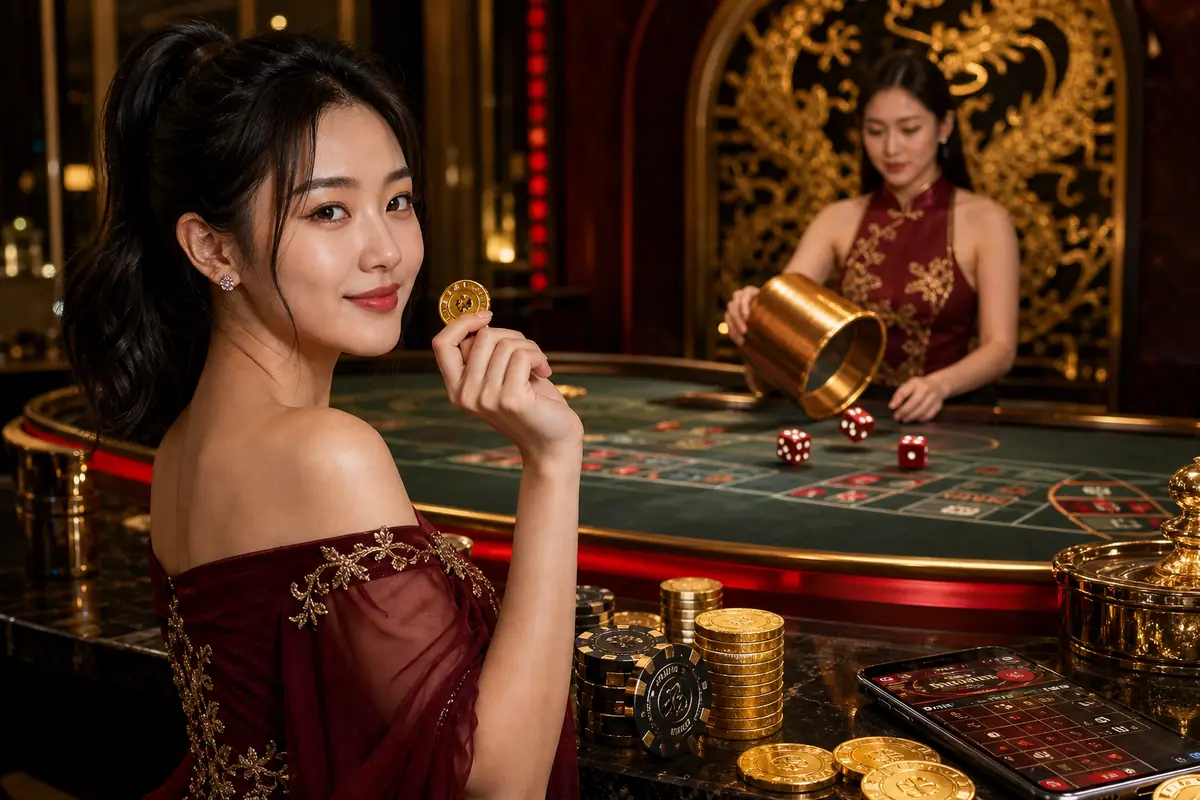 mmk888 Live Dealer Baccarat ကစားပွဲ အစစ်အမှန်